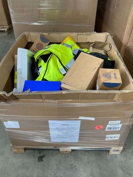 Pallet Of Assorted Industrial Items image