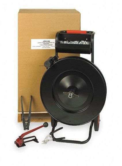Steel Strapping Kit: 3/4 in W, 0.02 in Thick image