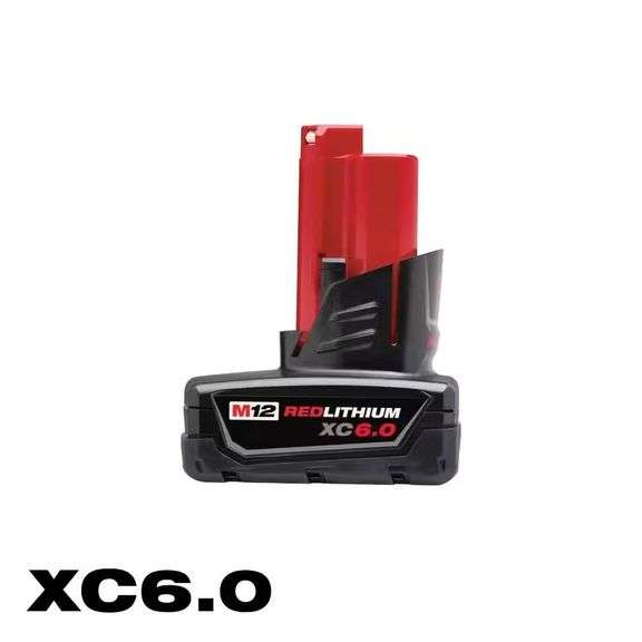 M12 12V Lithium-Ion XC 6.0Ah Battery Pack image
