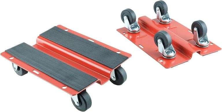 8x10 inch Steel Dollies, Snowmobile Dolly KF2018 image