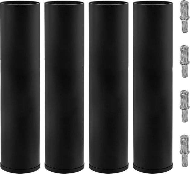 11 Inch Metal Bed Legs, Non-Adjustable, Set of 4 image