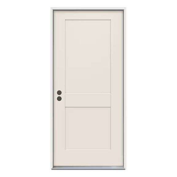 36 in. x 80 in. 2-Panel Craftsman Steel Door image