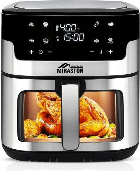 8.5QT Air Fryer, Digital, Nonstick Basket image
