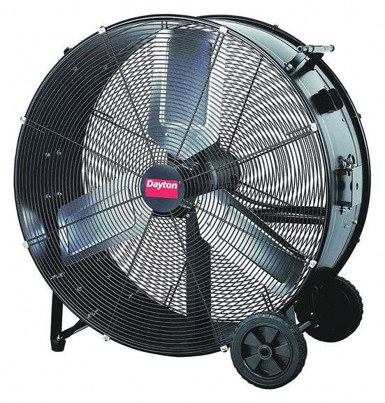 DAYTON Industrial Fan: 24 in Blade Dia, 2 Speeds image