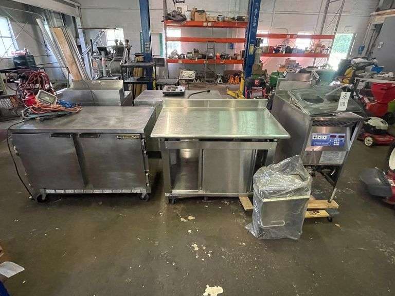 (5) Stainless Commercial Kitchen Appliances image