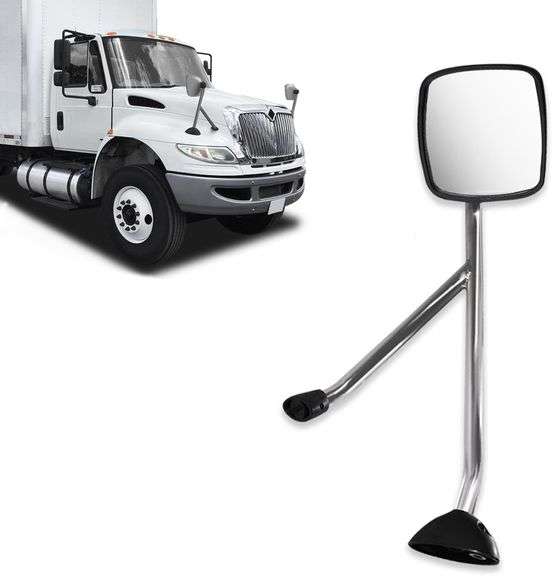Seassauto Chrome Hood Mirror Right Passenger Side image