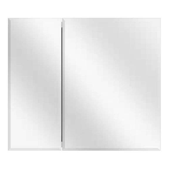 30 x 26 in. Frameless Medicine Cabinet with Mirror image