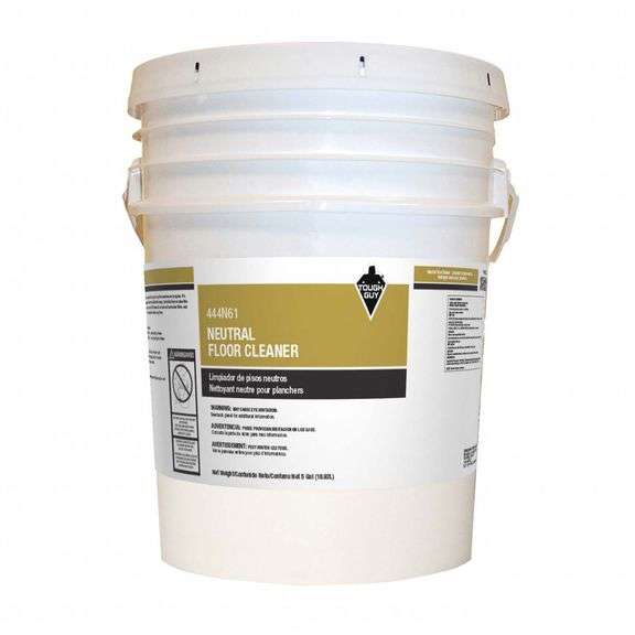 TOUGH GUY Neutral Floor Cleaner: 5 gal, Liquid image