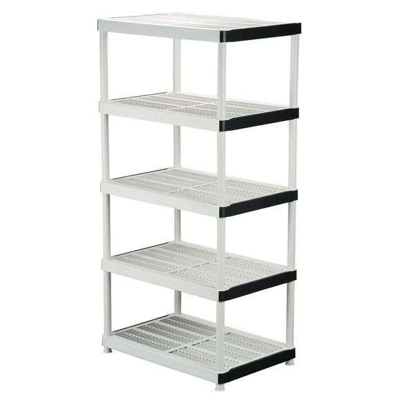 Gray 5-Tier Garage Shelving (36 in. W x 72 in. H) image