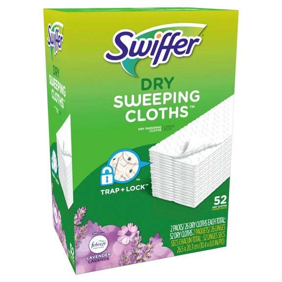Swiffer Dusters Dry Floor Mop Refills, 52 Ct image