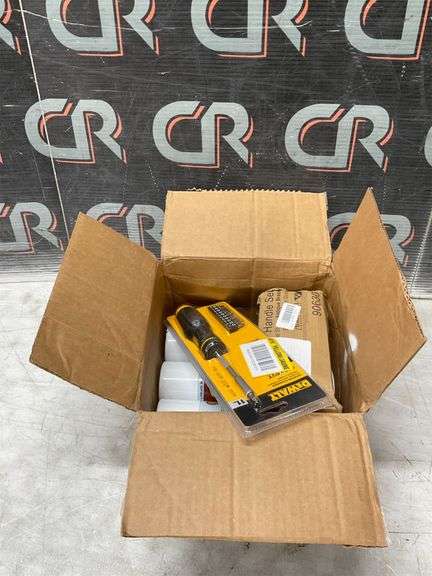 Box of Home Depot Items image