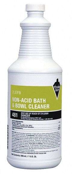 TOUGH GUY Bath and Bowl Cleaner, 32 oz, Liquid image