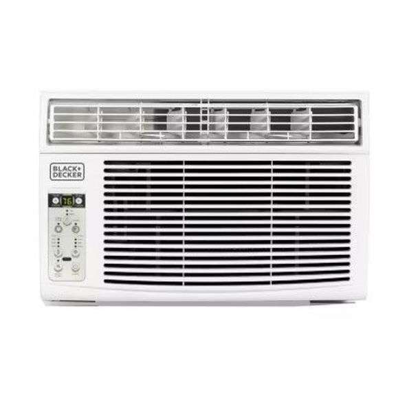 BLACK+DECKER BD06WT6 6000 BTU Window AC, Remote. image