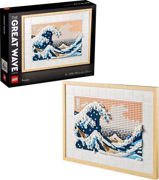 LEGO - Art Hokusai   The Great Wave 31208 image