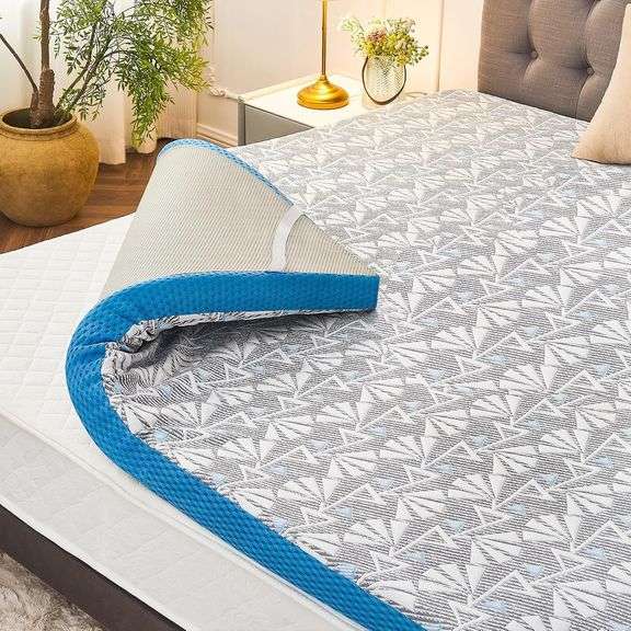 IFNOW 3 Inch Foam Topper King, Firm, Cooling Gel image