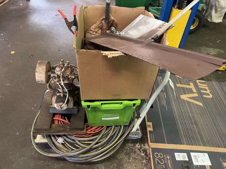 Shop Cart with Misc. Contents image