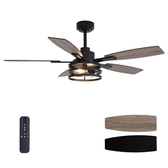 52 Inch Ceiling Fan with Lights and Remote image