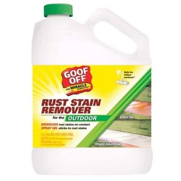 Goof Off No Scent Rust Stain Remover 1 gal Spray image