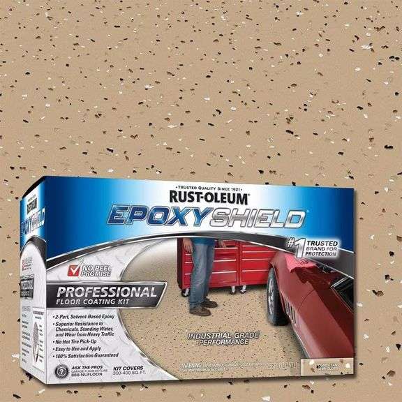 2 gal. Dunes Tan Floor Coating Kit image