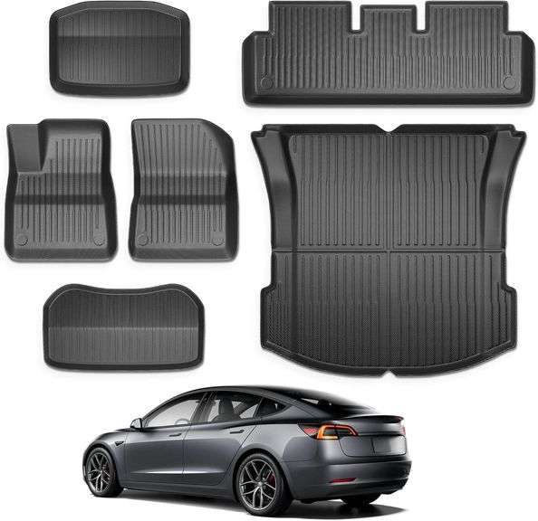 Octomo Mats for Tesla 3 (2021-2023) Eco-Friendly image