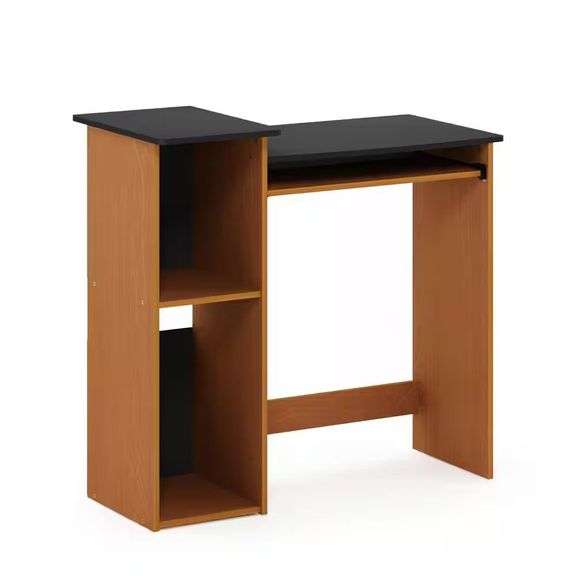 33" Rectangular Cherry Desk with Keyboard Tray image