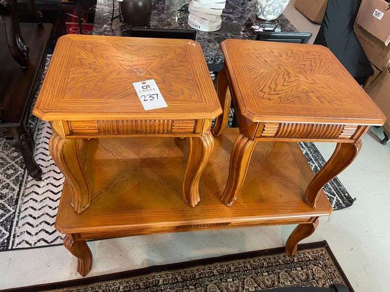 Coffee Table with (2) Side Tables image