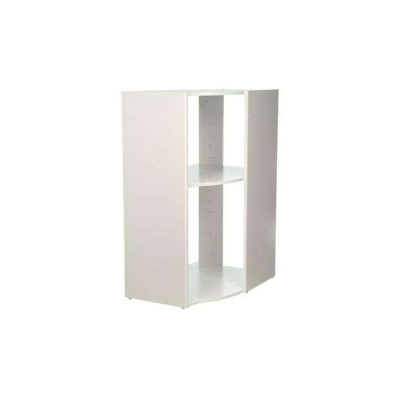 29 in. White Corner Base Organizer for Closet image
