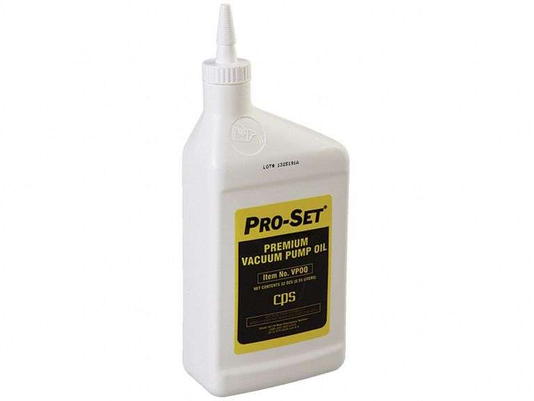 PRO-SET Vacuum Pump Oil: 1 qt, 216 C Flash Point image