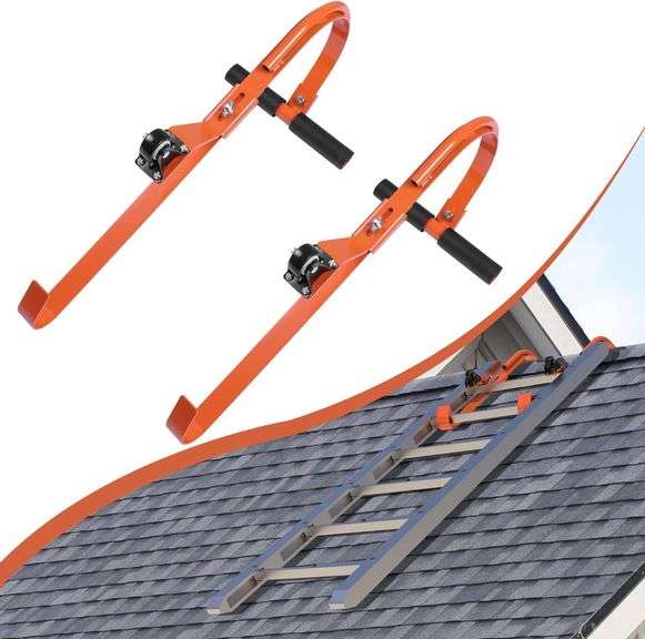 2 Pcs Roof Hook Ladder Stabilizer 500Lbs image