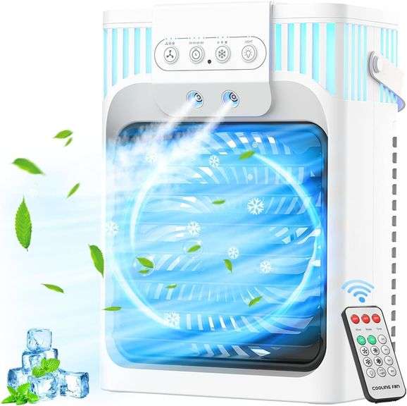 Portable Air Conditioner, 3 Speeds, 40 oz Tank image