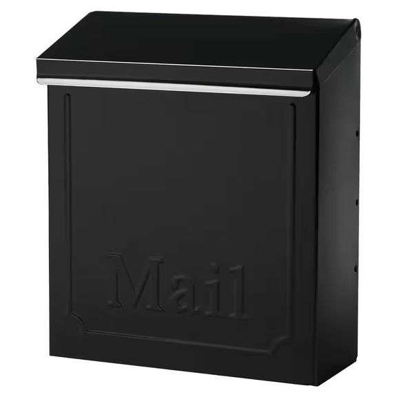 Architectural Mailboxes Townhouse, Black, Medium image