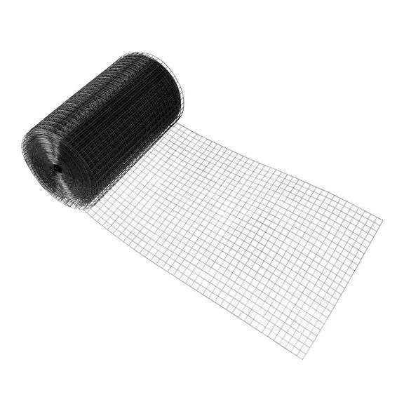 5 ft. x 50 ft. 16-Ga Black PVC Welded Wire Fence image