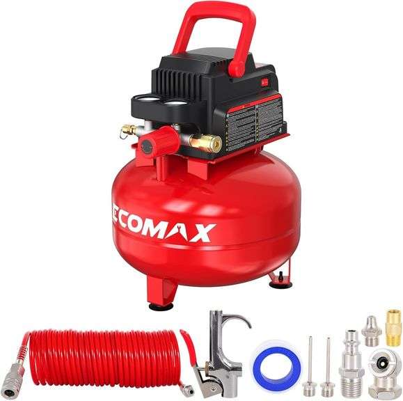 3 Gal 110 PSI Oil-Free Pancake Air Compressor image
