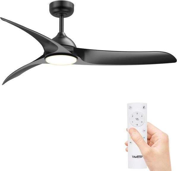 Ceiling Fans w/ Lights, 56in, Low Profile, Remote image