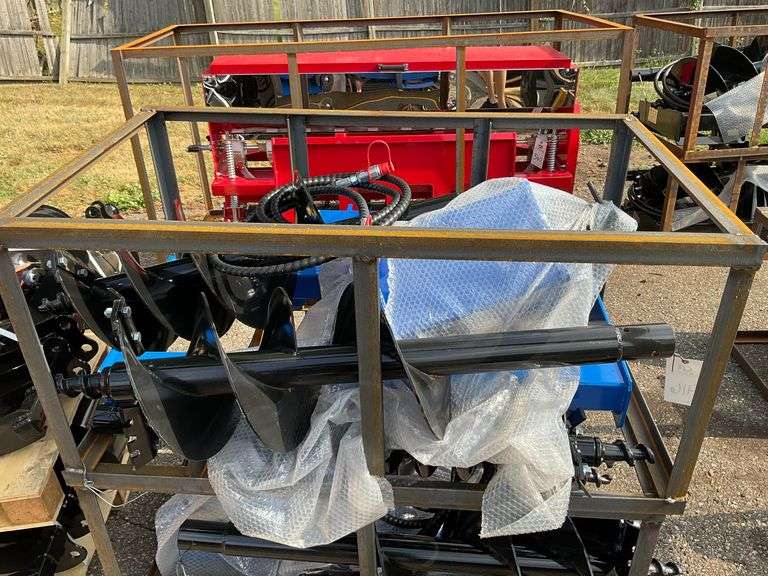 2025 CFG SSECAG-Y Skid Steer Auger Attachment with 3 Augers image