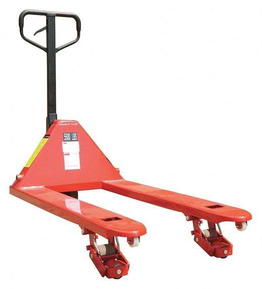 DAYTON Pallet Jack: 5,500 lb, 48 in x 6 1/4 in image