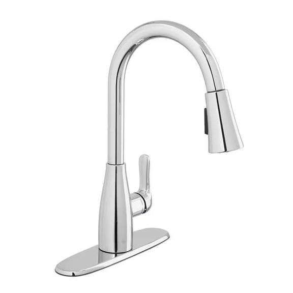 McKenna Single-Handle Kitchen Faucet in Chrome image