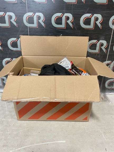 Box of Home Depot Items image