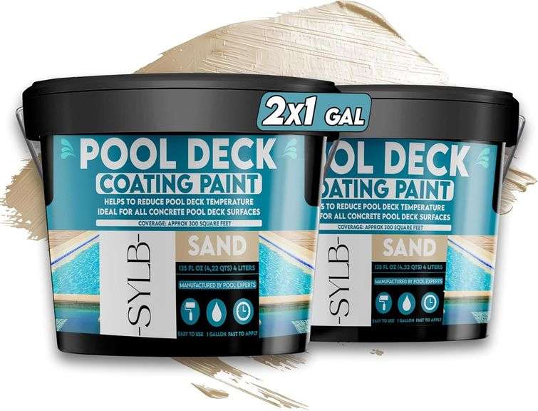 Waterproof Paint - Seals & Protects Concrete Decks image