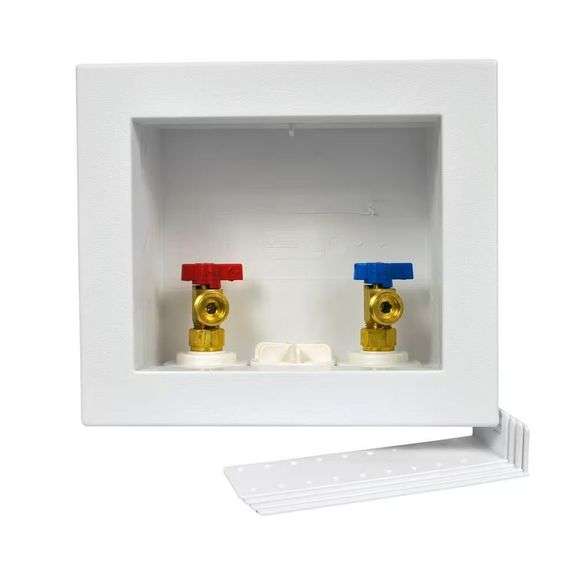 Oatey Quadtro 1/2" x 1/2" PEX Wash. Mach. Box image