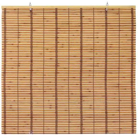 Burnt Bamboo Cordless Window Shade 60x72 in. image