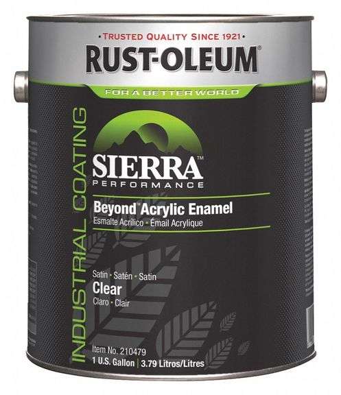 Interior/Exterior Paint, Clear, 1 gal Size image