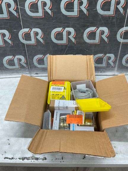 Box of Home Depot Items image