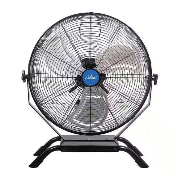 20 in. Wall/Floor Fan, 3 Speeds, Tilt Head, Black image