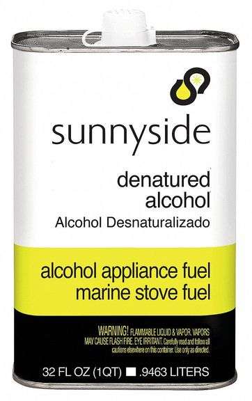 SUNNYSIDE Denatured Alcohol: Solvent, Liquid image
