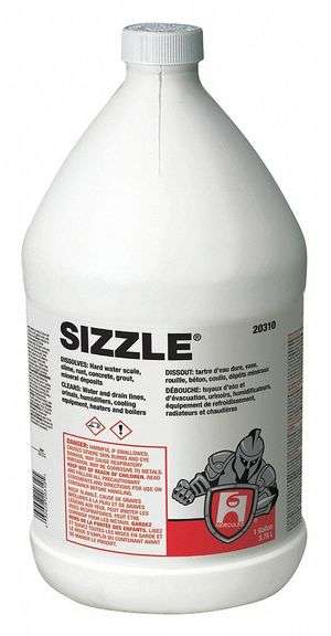 HERCULES Drain System Cleaner: 1 gal, Liquid. image