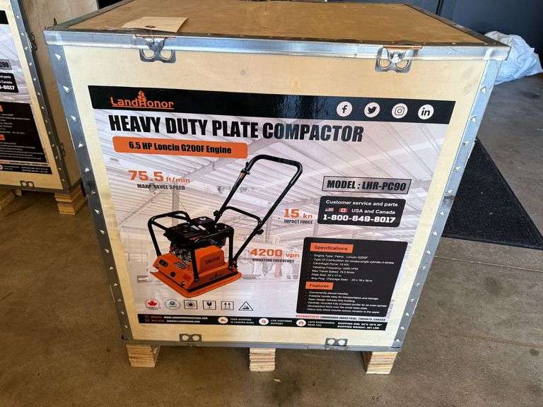 2025 Land Honor LHR-PC90 Heavy Duty Plate Compactor image