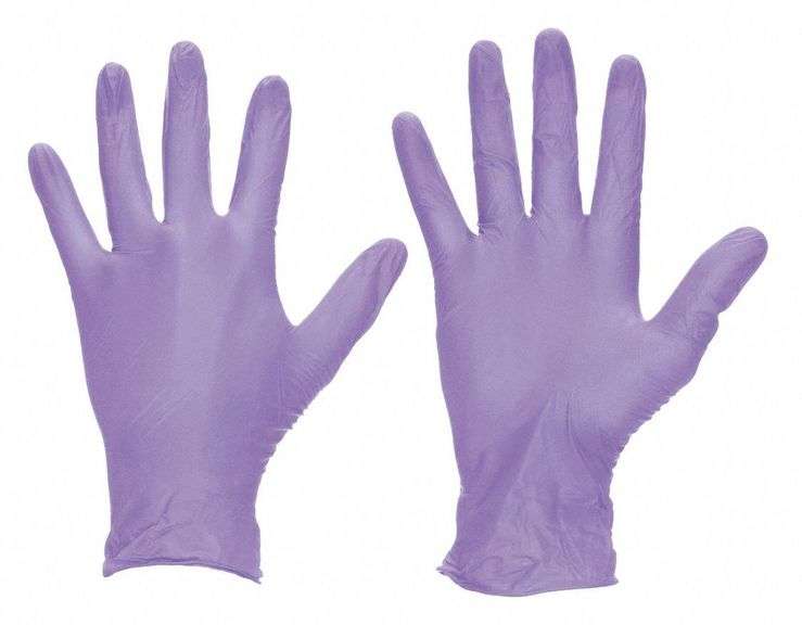 HONEYWELL NORTH Gloves: 8 mil, Powder-Free, 12 in image