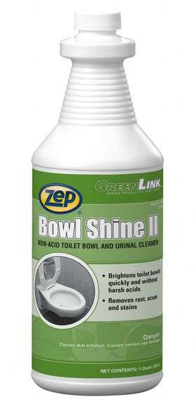 ZEP Toilet and Urinal Cleaner, 1 qt, 12 PK image