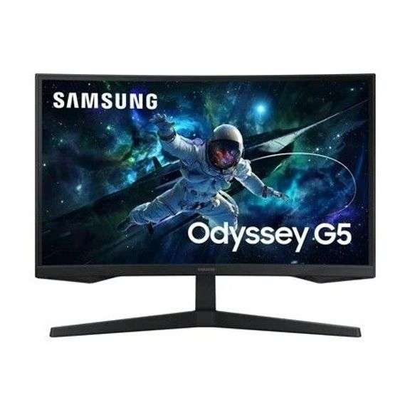 SAMSUNG 32" Odyssey G55C Curved Monitor, QHD, 2024 image